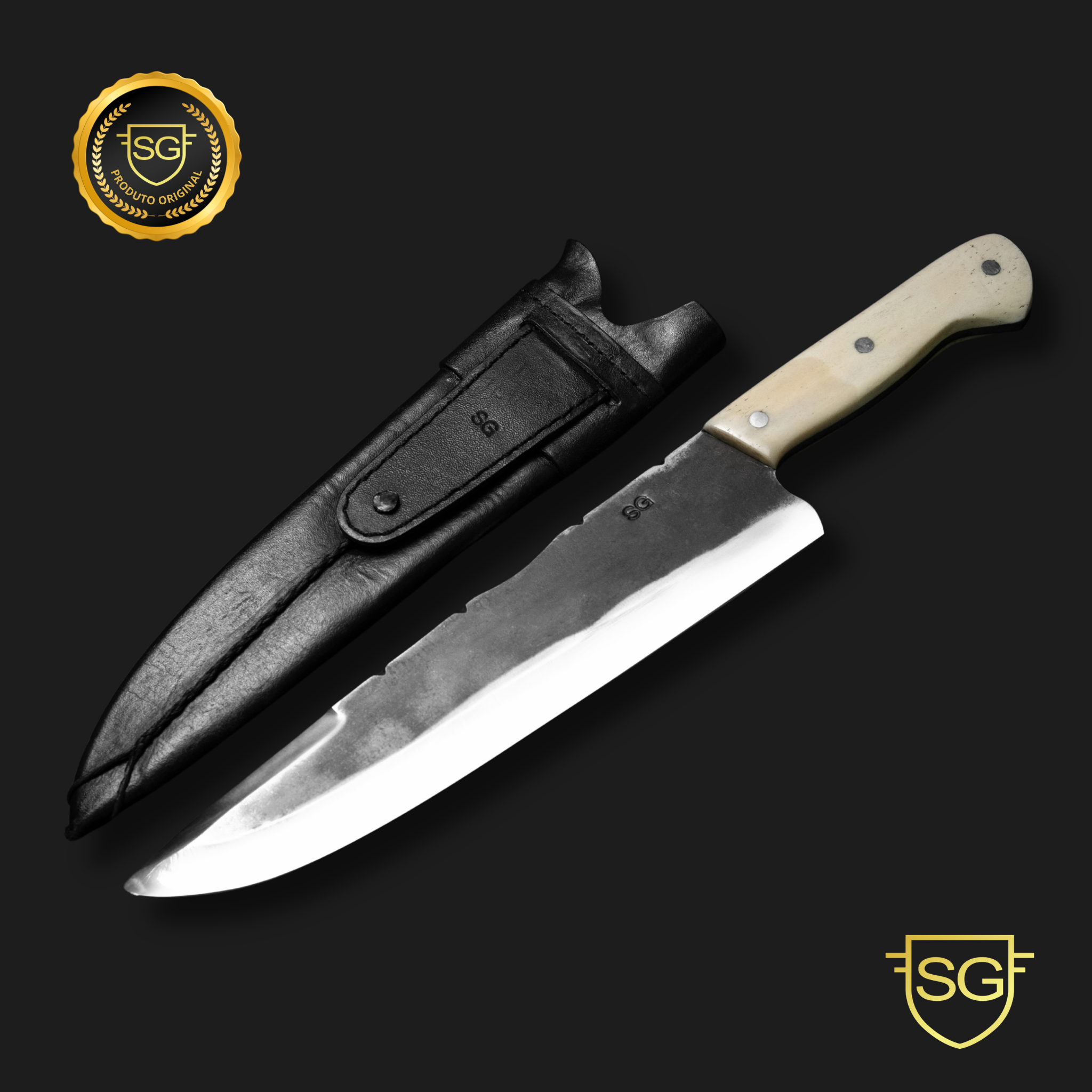 Picanheira Blacksmith Carbono - Osso