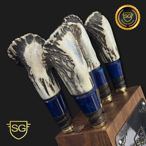 Cepo Churrasqueiro Elegance com Chifre de Cervo | SG Facas