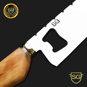 Faca Abridor – 5mm Inox – Cabo com Resina e Enfeite Bala