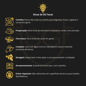 Conjunto Faca e Chaira Cervo Argentino