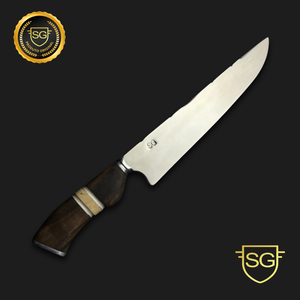 Faca Churrasco Aço Inox com 5mm-SG Facas Artesanais