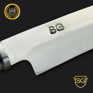 Yanagiba 3mm Inox Cabo em Resina Preta-SG Facas