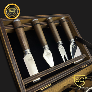 Conjunto Formaggio Artesanal 12 Peças para Queijos | SG Facas