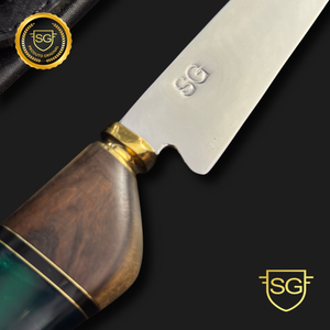 Faca Tradicional Artesanal Aço Inox 3mm Cabo Aleatório | SG Facas