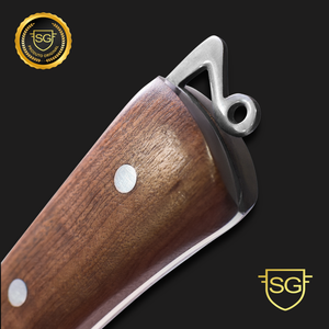 Picanheira Picaço Artesanal Aço Inox 3mm para Churrasco | SG Facas