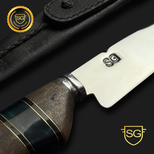 Faca Tradicional Grossa Aço Inox 5mm com Cabo Aleatório-SG